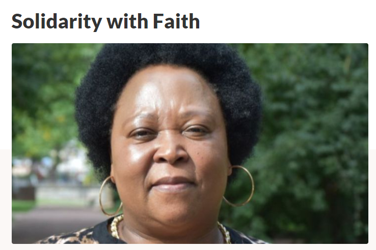 Solidarity with Faith