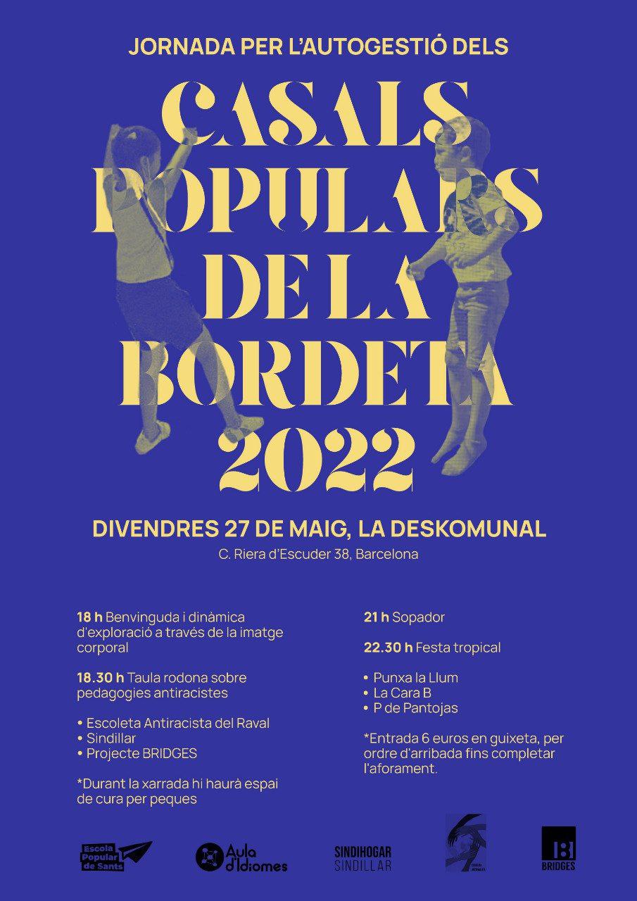 You are currently viewing Sindillar en los “Casals Populars de La Bordeta” 2022