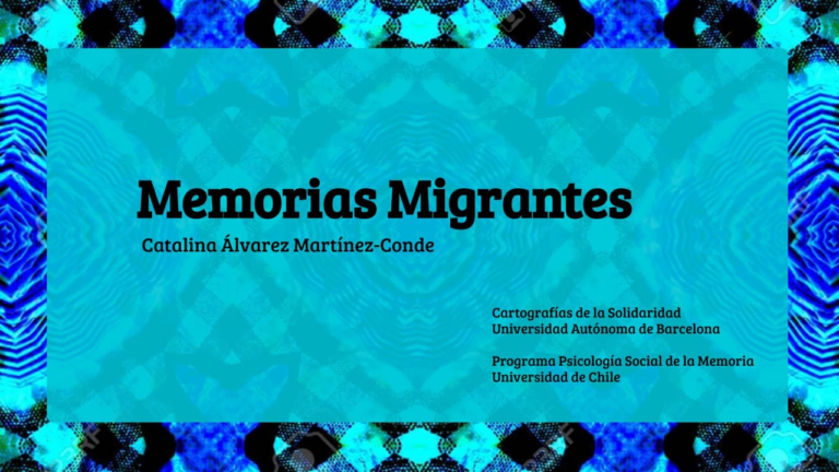 Read more about the article “Migrant memories” Workshop, June 3rd